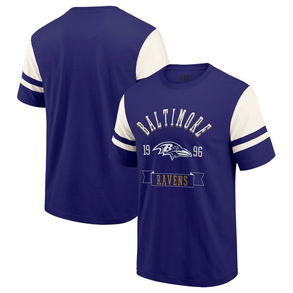 Baltimore Ravens Darius Rucker Collection Football T-Shirt | NFL Discount