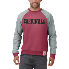 Arizona Cardinals Darius Rucker Collection Colorblock Pullover Sweatshirt | NFL Discount