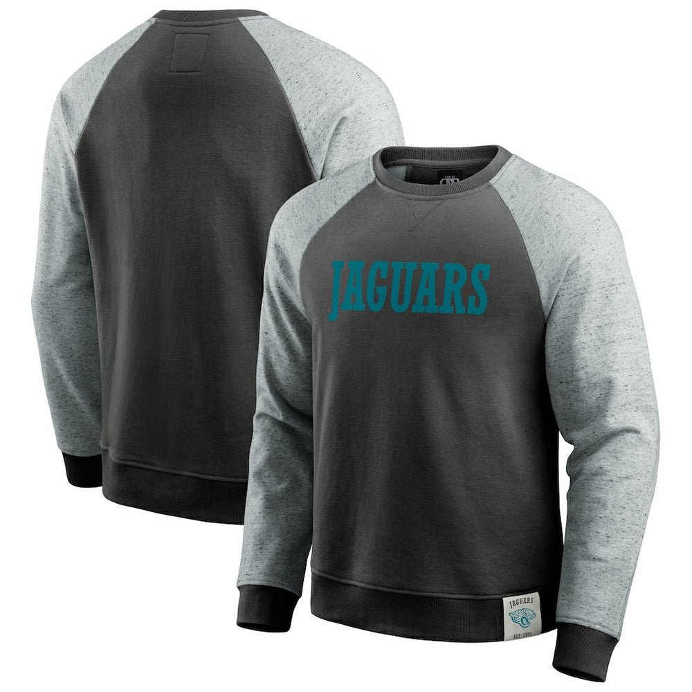 Jacksonville Jaguars Darius Rucker Collection Colorblock Pullover Sweatshirt | NFL Sale