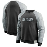 Las Vegas Raiders Darius Rucker Collection Colorblock Pullover Sweatshirt | NFL Hot