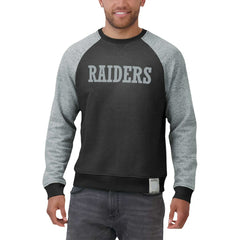 Las Vegas Raiders Darius Rucker Collection Colorblock Pullover Sweatshirt | NFL Hot