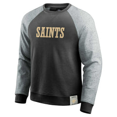 New Orleans Saints Darius Rucker Collection Colorblock Pullover Sweatshirt | NFL Online