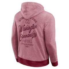 Washington Commanders Darius Rucker Collection Tonal Knit Pullover Hoodie | NFL Hot