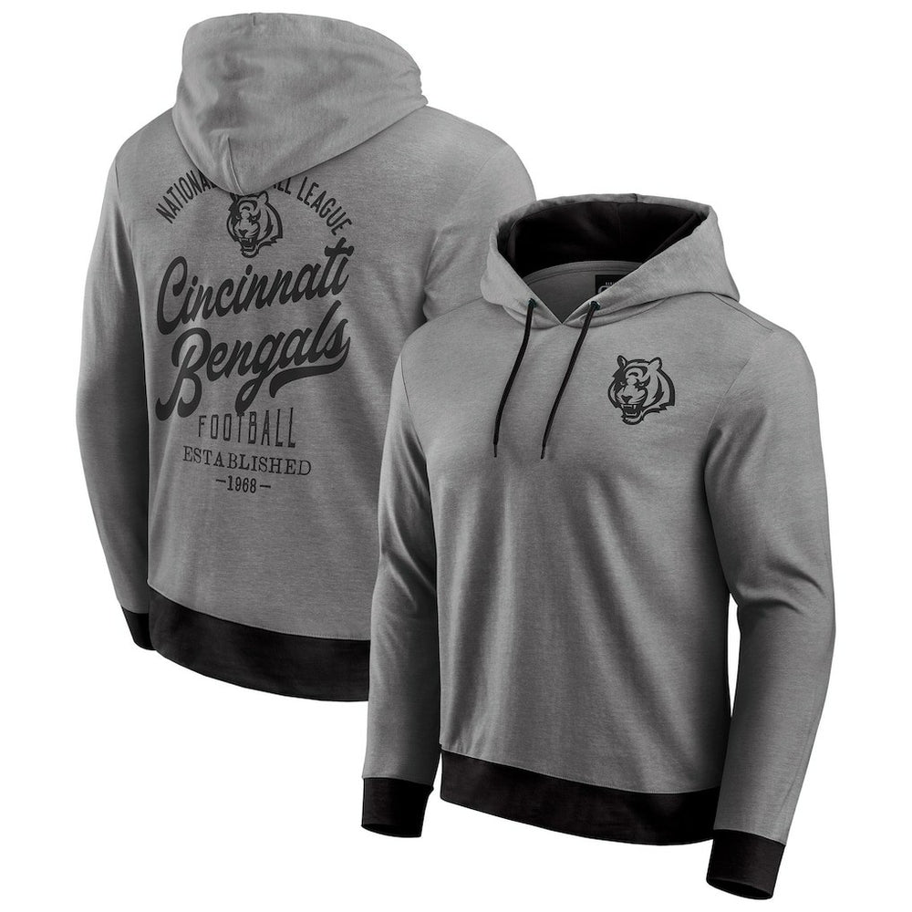 Cincinnati Bengals Darius Rucker Collection Tonal Knit Pullover Hoodie | NFL Hot