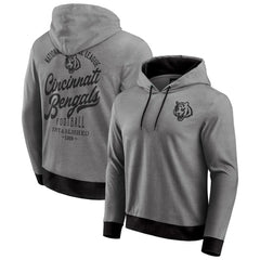 Cincinnati Bengals Darius Rucker Collection Tonal Knit Pullover Hoodie | NFL Hot