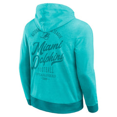 Miami Dolphins Darius Rucker Collection Tonal Knit Pullover Hoodie | NFL Online