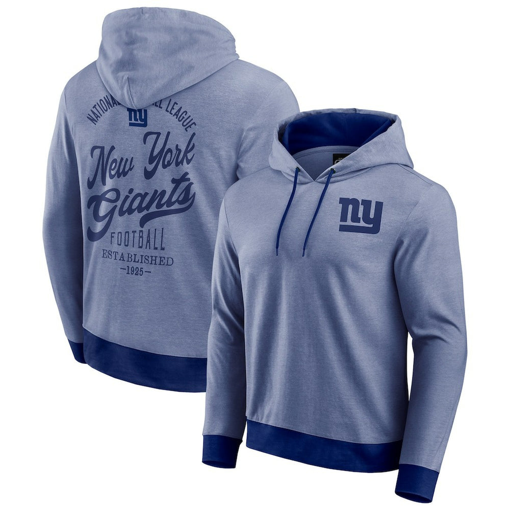 New York Giants Darius Rucker Collection Tonal Knit Pullover Hoodie | NFL Sale