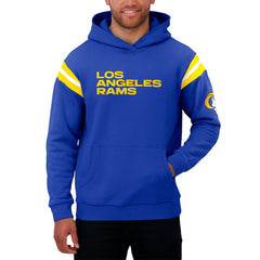Los Angeles Rams Darius Rucker Collection Football Washed Pullover Hoodie | NFL Online