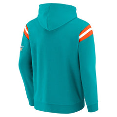 Miami Dolphins Darius Rucker Collection Football Washed Pullover Hoodie | NFL Sale