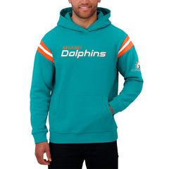 Miami Dolphins Darius Rucker Collection Football Washed Pullover Hoodie | NFL Sale