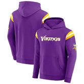 Minnesota Vikings Darius Rucker Collection Football Washed Pullover Hoodie | NFL On sale