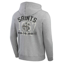 New Orleans Saints Darius Rucker Collection Vintage Stripe Full-Zip Hoodie | NFL Outlet