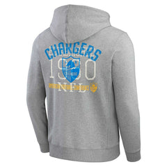 Los Angeles Chargers Darius Rucker Collection Vintage Stripe Full-Zip Hoodie | NFL Discount