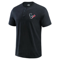 Houston Texans Darius Rucker Collection Washed Henley T-Shirt | NFL Near me