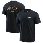New York Jets Darius Rucker Collection Washed Henley T-Shirt | NFL Near me