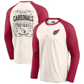 Arizona Cardinals Darius Rucker Collection Raglan Henley T-Shirt | NFL New