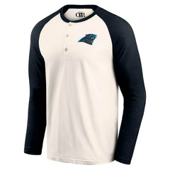 Carolina Panthers Darius Rucker Collection Raglan Henley T-Shirt | NFL US