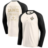 New Orleans Saints Darius Rucker Collection Raglan Henley T-Shirt | NFL On sale