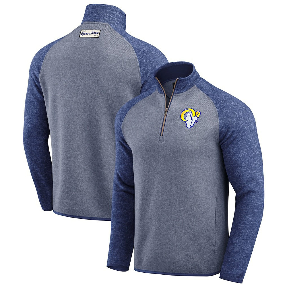 Los Angeles Rams Darius Rucker Collection Tonal Quarter-Zip Jacket | NFL Online