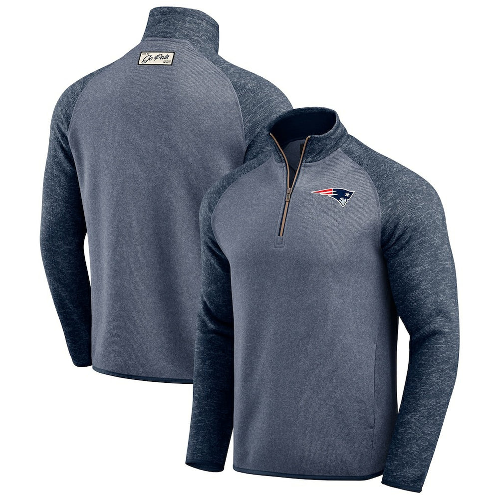New England Patriots Darius Rucker Collection Tonal Quarter-Zip Jacket | NFL Online