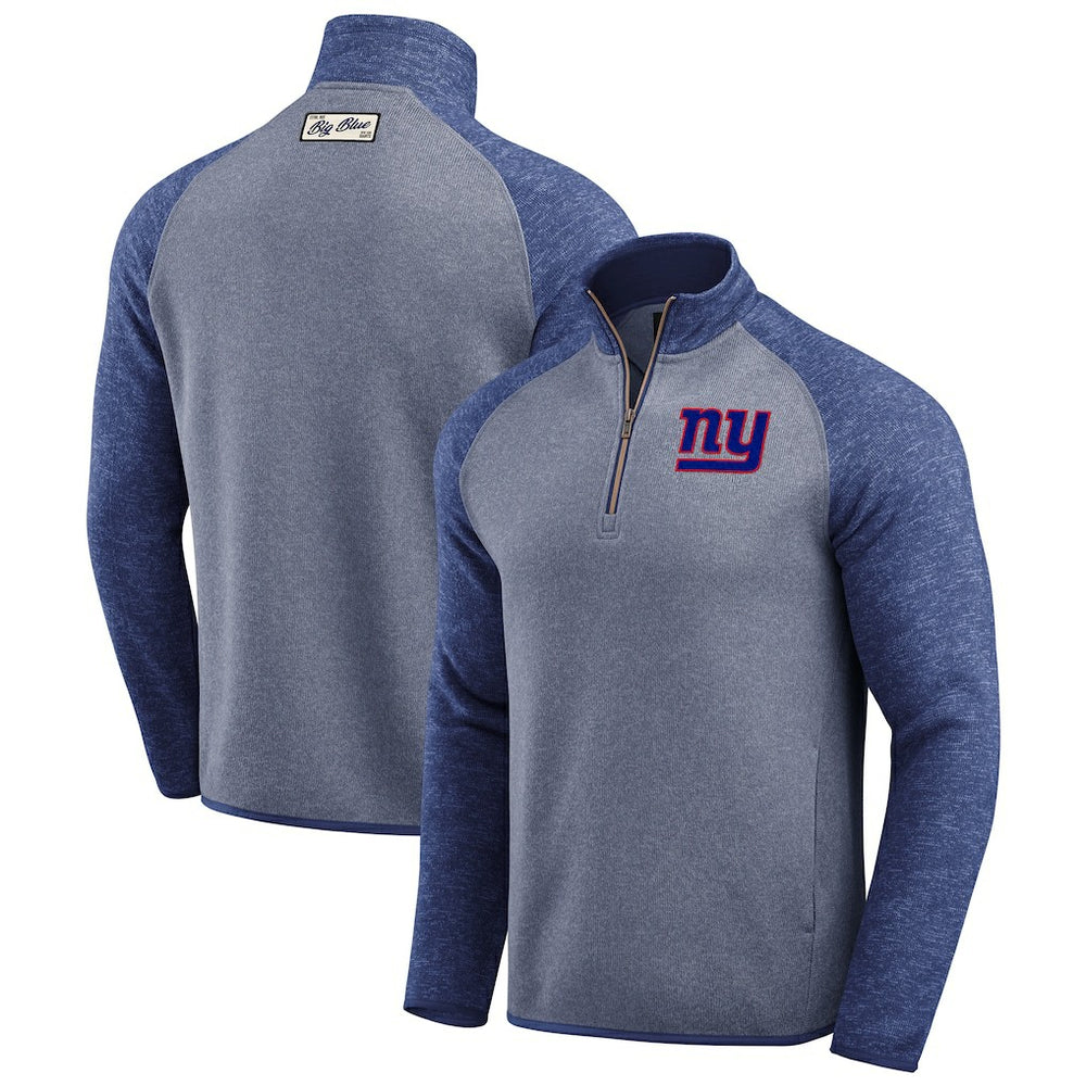 New York Giants Darius Rucker Collection Tonal Quarter-Zip Jacket | NFL New