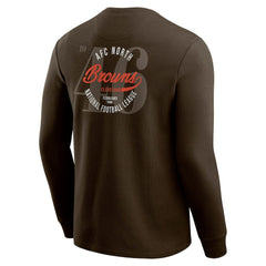 Cleveland Browns Darius Rucker Collection Washed Waffle-Knit Long Sleeve T-Shirt | NFL Hot