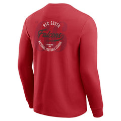 Atlanta Falcons Darius Rucker Collection Washed Waffle-Knit Long Sleeve T-Shirt | NFL Sale