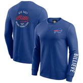 Buffalo Bills Darius Rucker Collection Washed Waffle-Knit Long Sleeve T-Shirt | NFL Hot