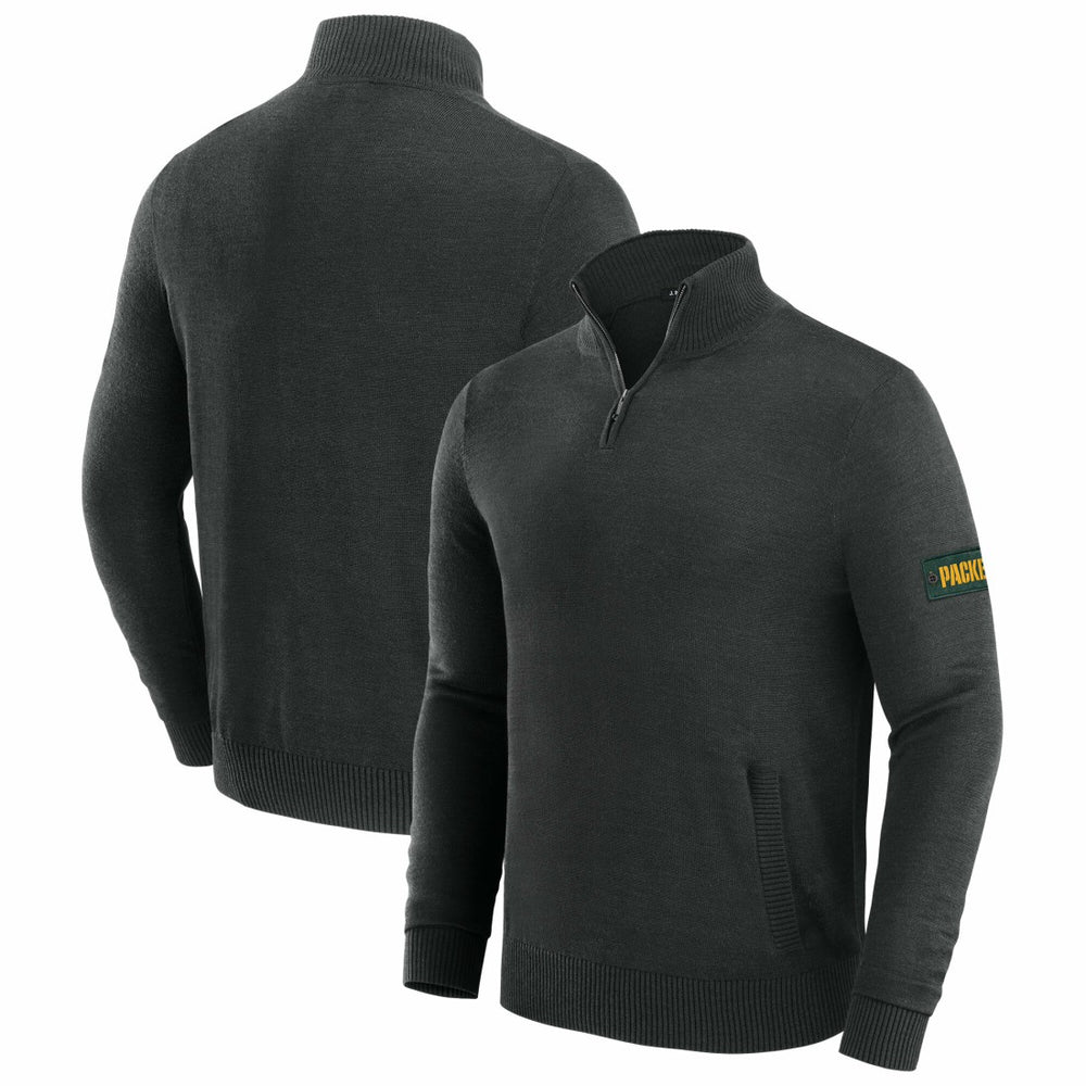 Green Bay Packers J. Palmer Franchise Quarter-Zip Sweater | NFL New