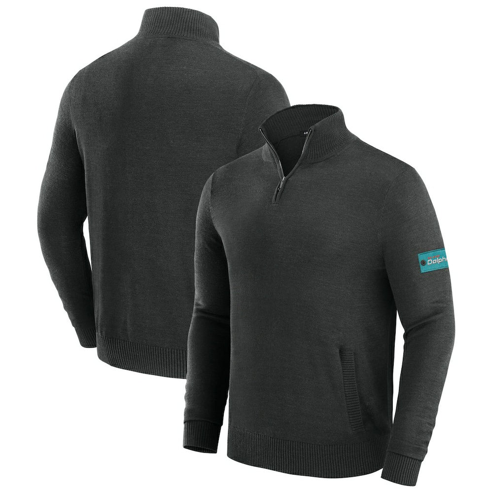 Miami Dolphins J. Palmer Franchise Quarter-Zip Sweater | NFL US
