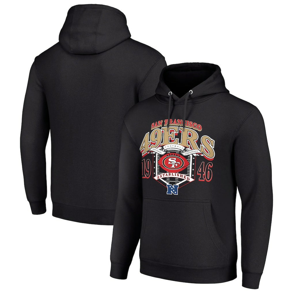 San Francisco 49ers Starter 80s Retro Pullover Hoodie | NFL Near me