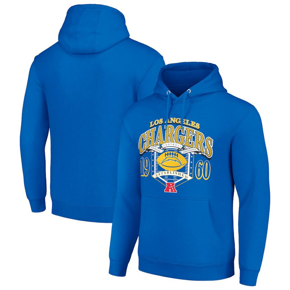 Los Angeles Chargers Starter 80s Retro Pullover Hoodie | NFL Online
