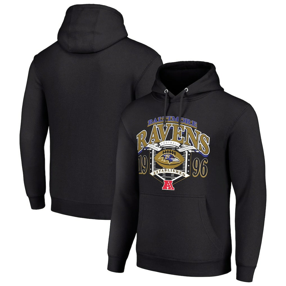 Baltimore Ravens Starter 80s Retro Pullover Hoodie | NFL Hot