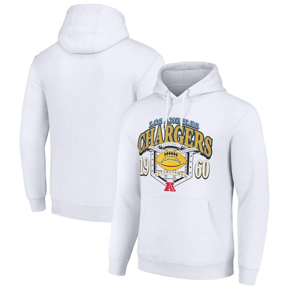 Los Angeles Chargers Starter 80s Retro Pullover Hoodie | NFL Online