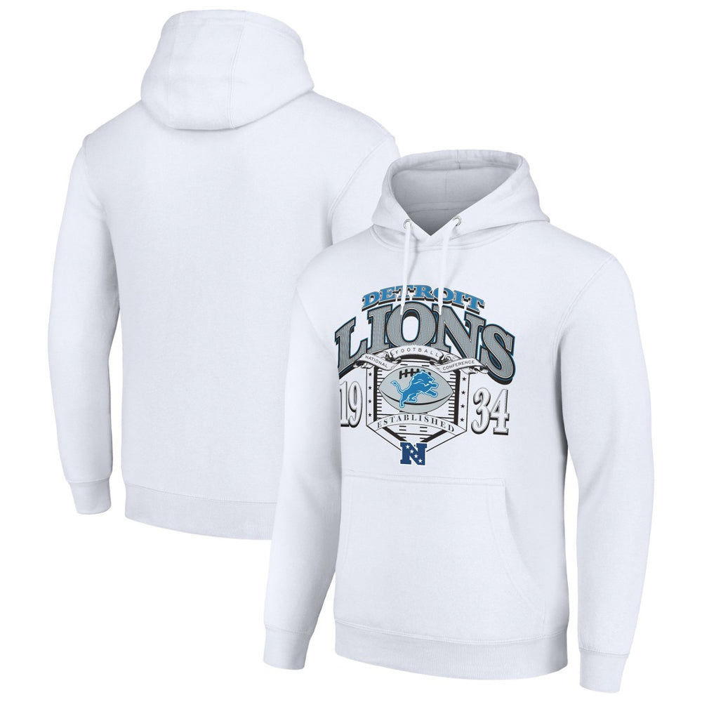 Detroit Lions Starter 80s Retro Pullover Hoodie | NFL US