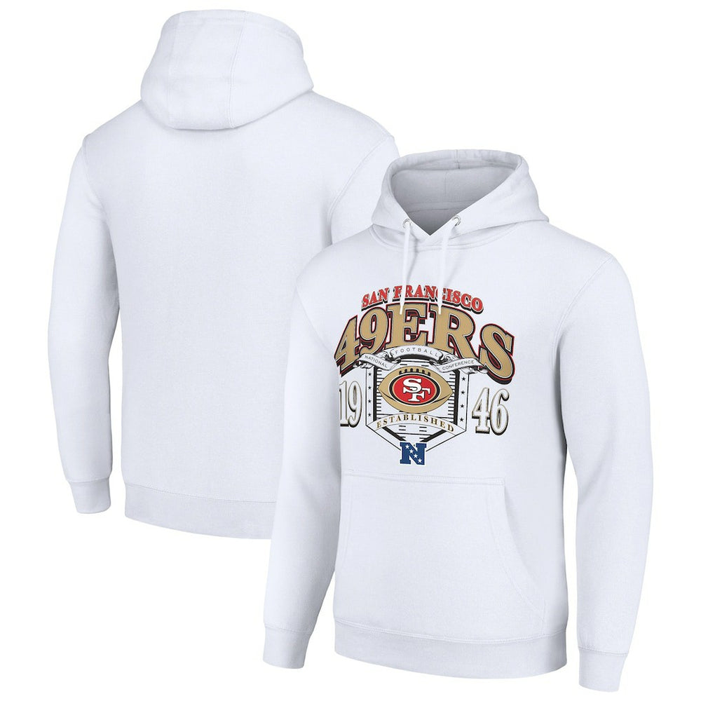San Francisco 49ers Starter 80s Retro Pullover Hoodie | NFL US