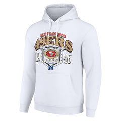 San Francisco 49ers Starter 80s Retro Pullover Hoodie | NFL US