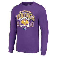 Minnesota Vikings Starter Retro Long Sleeve Graphic T-Shirt | NFL On sale