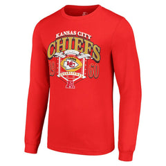 Kansas City Chiefs Starter Retro Long Sleeve Graphic T-Shirt | NFL New