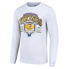 Minnesota Vikings Starter Retro Long Sleeve Graphic T-Shirt | NFL US