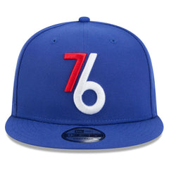 Royal Philadelphia 76ers 2024/25 City Edition Alternate 9FIFTY Snapback Hat | NBA