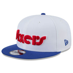 White Philadelphia 76ers 2024/25 City Edition 9FIFTY Snapback Hat | NBA
