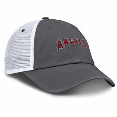 Los Angeles Angels Nike Wordmark Club Adjustable Trucker Hat - MLB Hats