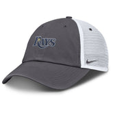 Tampa Bay Rays Nike Wordmark Club Adjustable Trucker Hat - MLB Hats