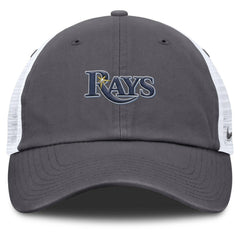 Tampa Bay Rays Nike Wordmark Club Adjustable Trucker Hat - MLB Hats