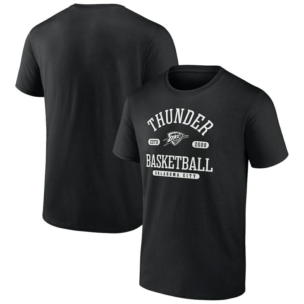 Black Oklahoma City Thunder Danger Zone T-Shirt | NBA