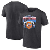 Charcoal Oklahoma City Thunder Fast Break Finisher T-Shirt | NBA