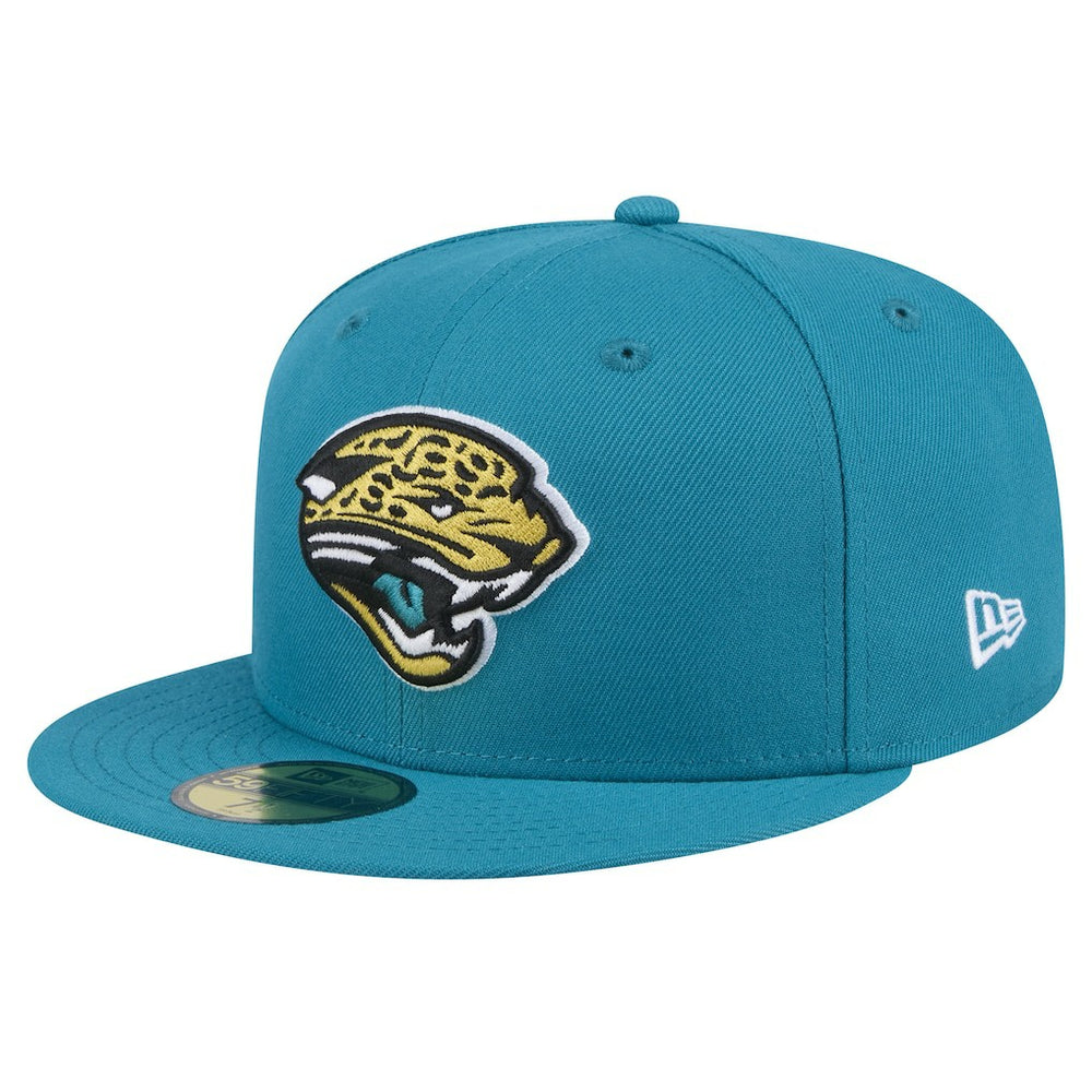 Jacksonville Jaguars Throwback Logo Omaha 59FIFTY Fitted Hat | NFL Hot