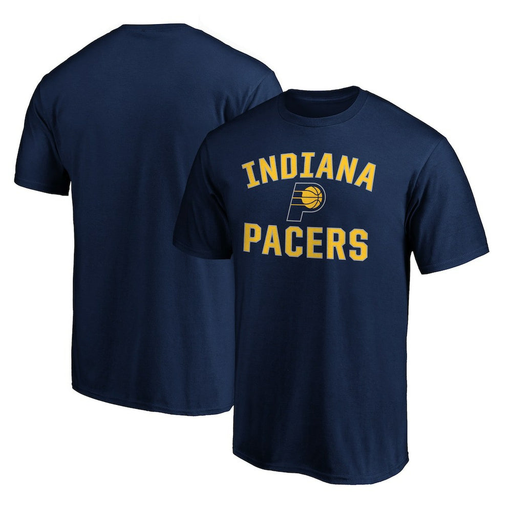 Navy Indiana Pacers Victory Arch T-Shirt | NBA