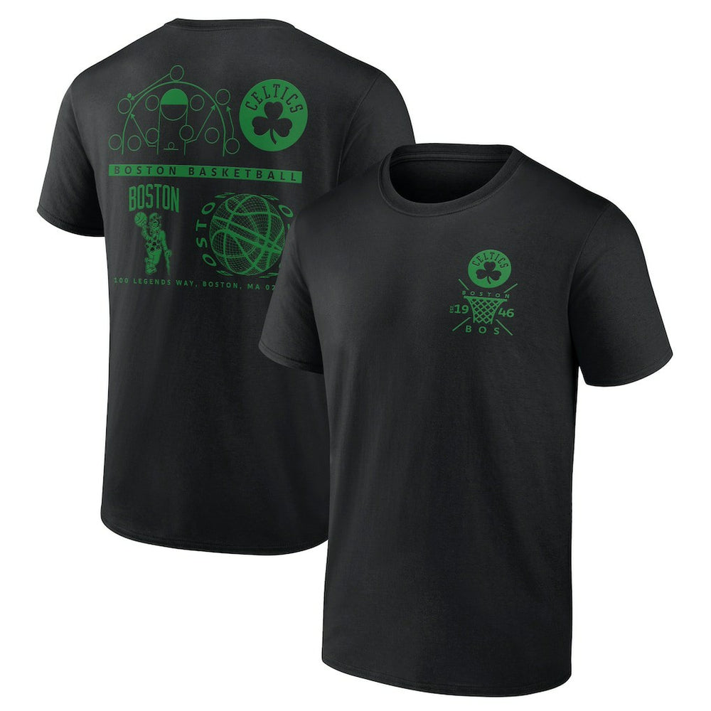 Black Boston Celtics Street Collective T-Shirt | NBA